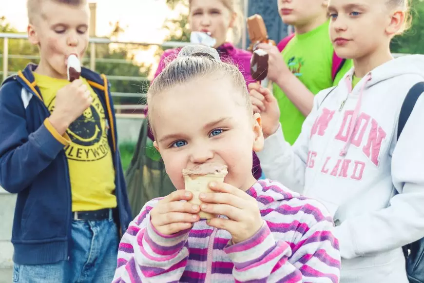 Which food causes premature puberty in children?
