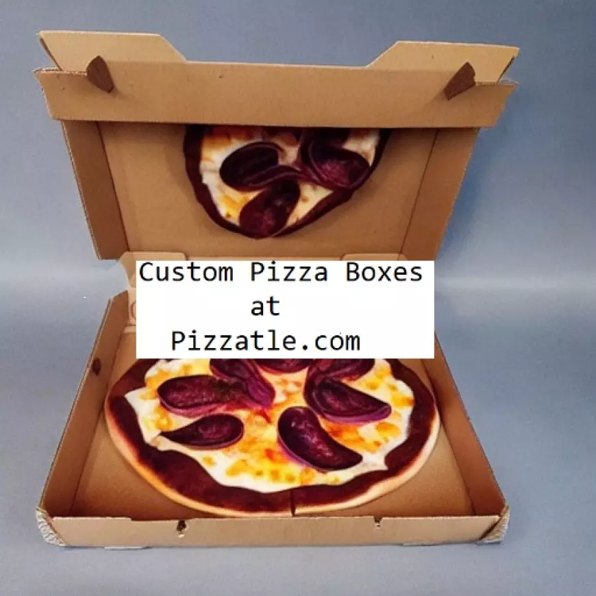 What are common Custom pizza box accessory options? 