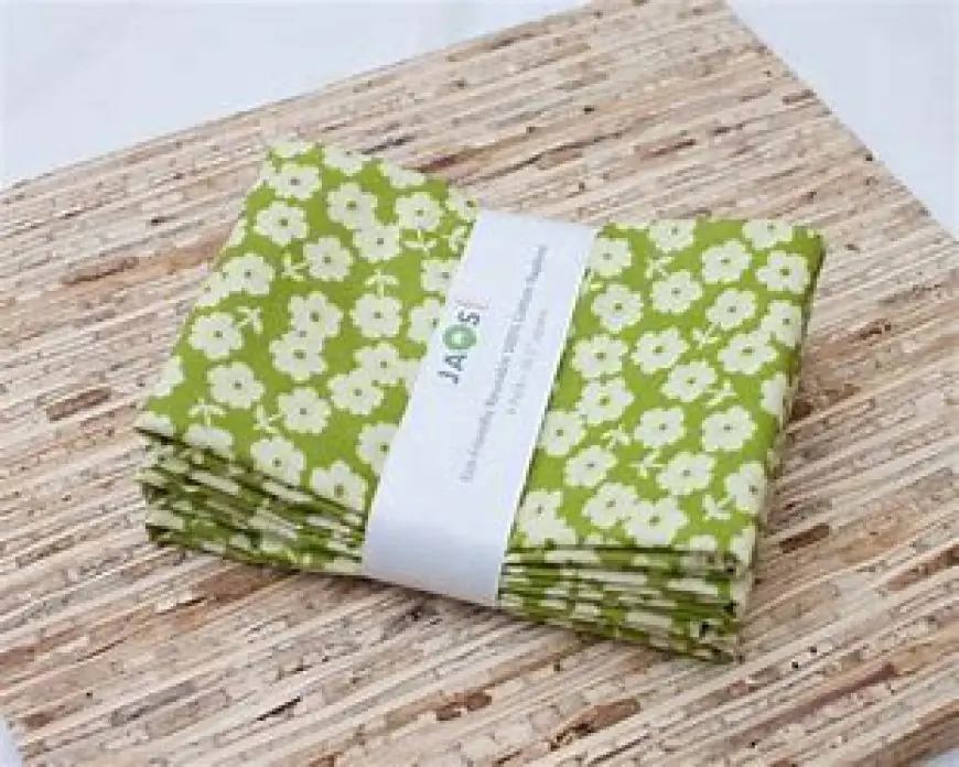 The Sustainable Choice: Cloth Napkins in Bulk